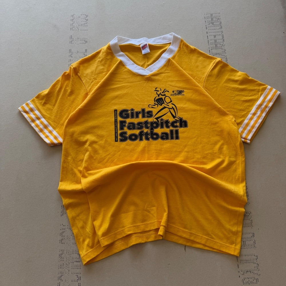 Vintage 80s Soffe Softball Jersey T-shirt